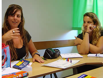 Primary teachers from the USA learning Spanish for Teachers at Habla Ya Panama